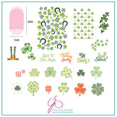 Feeling Lucky? (CjSH-50)  - CJS Medium Stamping Plate